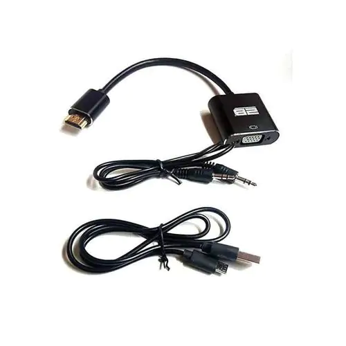 2B Display Hdmi To Vga 15 Pin ِAdapter