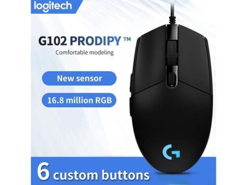 Logitech G102 Lightsync Rgb 6 Button Gaming Mouse