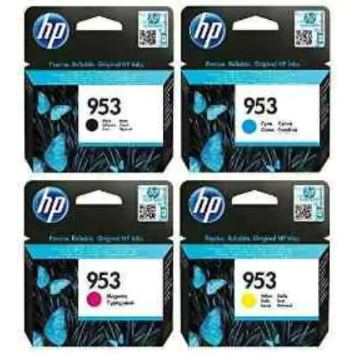 Hp 953  Black + 953  Tri Color Ink Cartridge